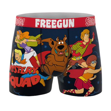 Lot de 3 boxers junior scooby-doo Vert/violet/rouge/bleu foncé 2 - vertbaudet enfant 