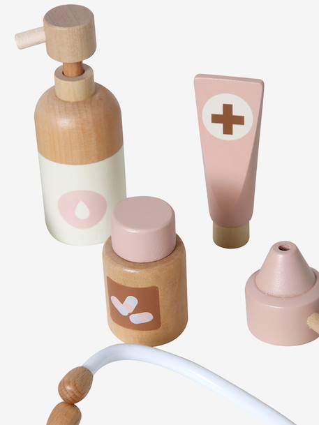 Valisette docteur poupon en bois FSC® rose 5 - vertbaudet enfant 