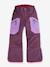Pantalon de ski enfant matelassé TOBI SNOW finkid bleu+prune 5 - vertbaudet enfant 