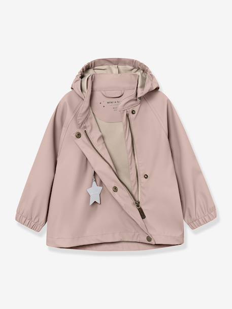 Ensemble enfant : veste de pluie & pantalon imperméable MATWAINIS bleu foncé+vert+vieux rose 16 - vertbaudet enfant 