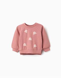 -Sweat avec imprimé floral en relief