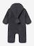 Combinaison en polaire teddy MATADEL Bébé MINI A TURE bleu nuit+prune 4 - vertbaudet enfant 