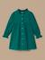 Robe gaze de coton fille Vert pin 1 - vertbaudet enfant 