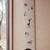 Toise murale en bois Animaux de la forêt Beige+Bleu 2 - vertbaudet enfant 