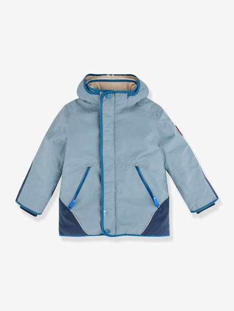 Garçon-Parka d'hiver enfant TALVINEN HUSKY finkid, capuche amovible