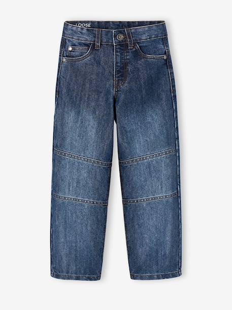 Jean battle indestructible morphologie fin denim brut+denim gris 1 - vertbaudet enfant 