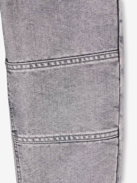 Jean battle indestructible morphologie medium denim brut+denim gris 10 - vertbaudet enfant 