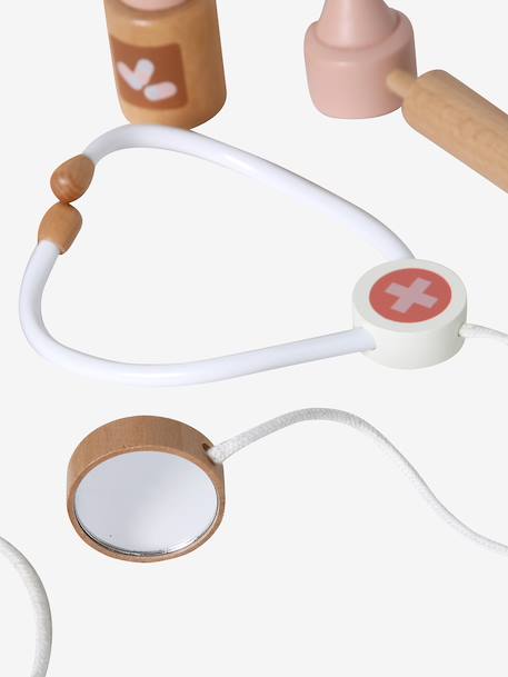 Valisette docteur poupon en bois FSC® rose 4 - vertbaudet enfant 