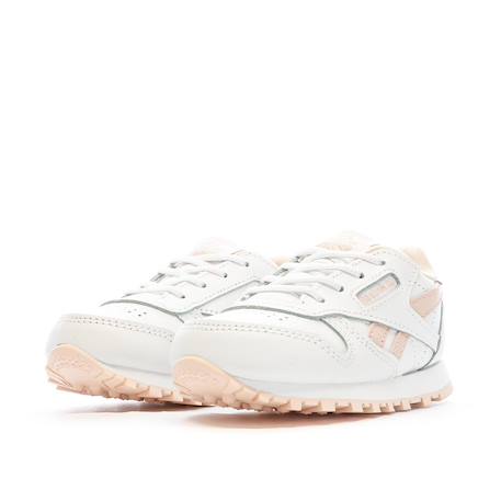 Baskets fille classic leather Rose 6 - vertbaudet enfant 