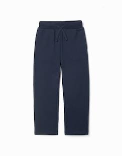 -Pantalon en molleton avec cordon de serrage et poches