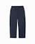 Pantalon en molleton avec cordon de serrage et poches Bleu foncé+Rose 1 - vertbaudet enfant 