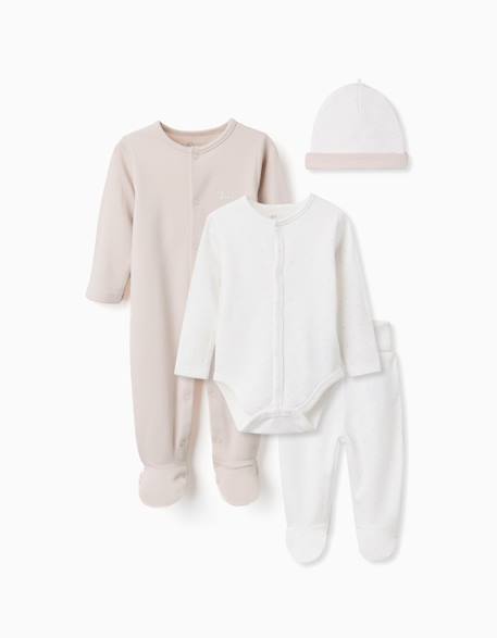 Bébé-Ensemble 4 pièces en coton