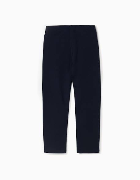 Lot de 2 leggings unis et imprimés Rose+Vert clair 6 - vertbaudet enfant 