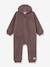 Combinaison en polaire teddy MATADEL Bébé MINI A TURE bleu nuit+prune 8 - vertbaudet enfant 