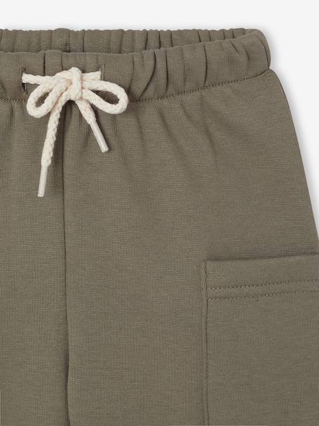 Pantalon bébé garçon doublé polaire olive 3 - vertbaudet enfant 