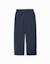 Pantalon en molleton avec cordon de serrage et poches Bleu foncé+Rose 2 - vertbaudet enfant 
