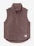 Gilet en polaire Teddy enfants MATBATTAL MINI A TURE cannelle+écru+prune 5 - vertbaudet enfant 