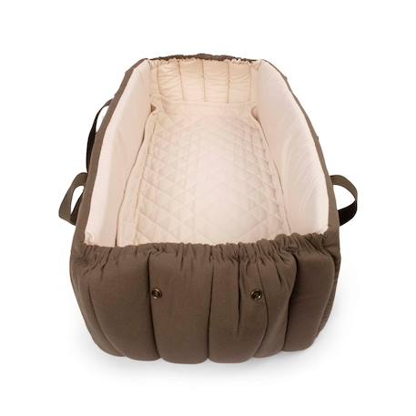 Nacelle souple bébé en coton bio pour poussette Vert 2 - vertbaudet enfant 