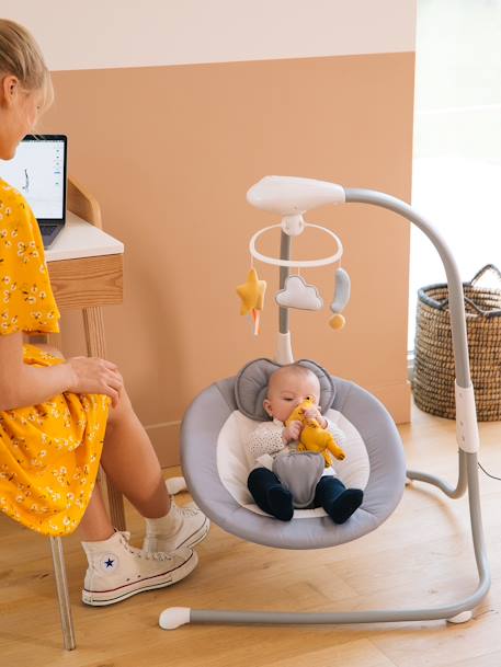 Balancelle  Astro'Nef Premium gris clair 6 - vertbaudet enfant 