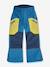 Pantalon de ski enfant matelassé TOBI SNOW finkid bleu+prune 1 - vertbaudet enfant 
