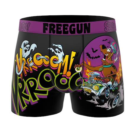 Lot de 3 boxers junior scooby-doo Vert/violet/rouge/bleu foncé 5 - vertbaudet enfant 