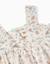 Robe sans manches en coton avec motif floral Beige clair 3 - vertbaudet enfant 