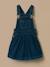 Robe salopette en denim fille Denim brut 1 - vertbaudet enfant 