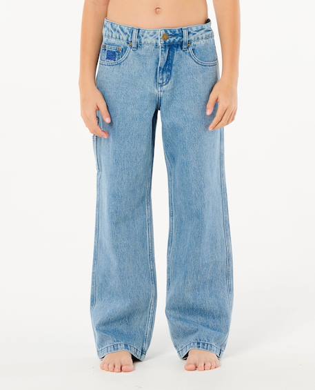 Jeans enfant hyped garçon Bleu délavé+Washed black 3 - vertbaudet enfant 