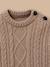 Pull torsadé garçon Beige+Marine+Vert 2 - vertbaudet enfant 