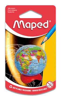 -Taille crayons globe en métal