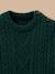 Pull torsadé garçon Beige+Marine+Vert 8 - vertbaudet enfant 