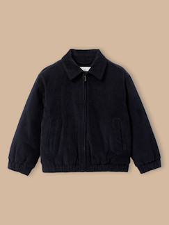 Blouson garçon en velours  - vertbaudet enfant