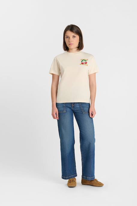 Tee-shirt aryagi Cream 2 - vertbaudet enfant 