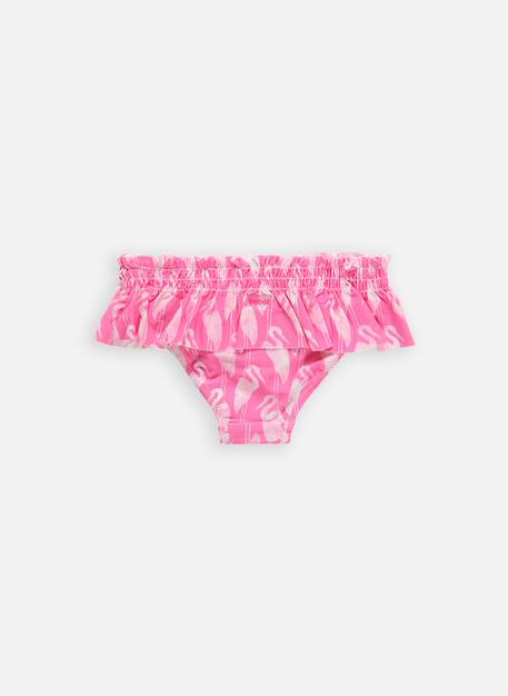 Maillot de bain fille avec des flamants roses upf50+ Rose 2 - vertbaudet enfant 
