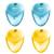 Lot de 4 taille crayons igloo 1 trou Bleu jaune 2 - vertbaudet enfant 