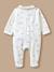 Pyjama bébé en velours imprimé Blanc doux 3 - vertbaudet enfant 