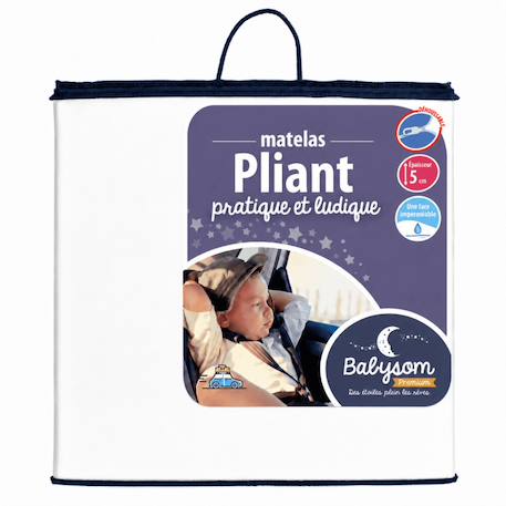 Matelas bébé pliant 60x1 Vert 1 - vertbaudet enfant 