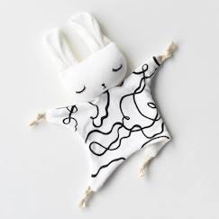 Jouet-Premier âge-Doudous-Doudou câlin lapin en coton biologique