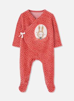 Bébé-Pyjama, surpyjama-Pyjama bébé molleton imprimé petit lapin