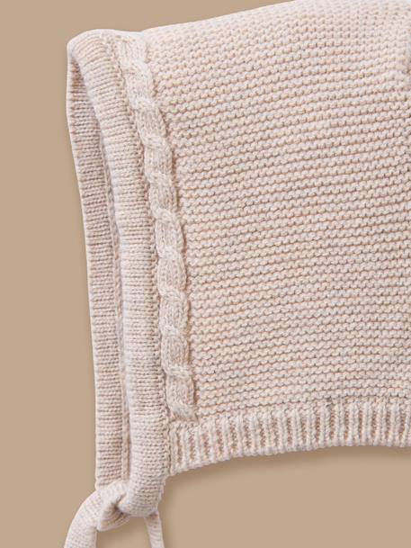 Béguin coton et laine bébé Beige chine 2 - vertbaudet enfant 