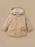 Parka doublée sherpa bébé Sucre brun 1 - vertbaudet enfant 