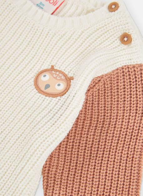 Pull bébé garçon avec poche Blanc 3 - vertbaudet enfant 