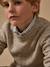 Pull en laine garçon Beige+Vert anglais 3 - vertbaudet enfant 