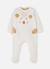 Pyjama bébé brodée ours Blanc 1 - vertbaudet enfant 