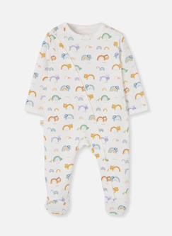Bébé-Pyjama, surpyjama-Pyjama bébé imprimé animaux et arc-en-ciel