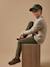 Pull en laine garçon Beige+Vert anglais 4 - vertbaudet enfant 