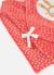 Pyjama bébé molleton imprimé petit lapin Rouge 3 - vertbaudet enfant 