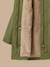 Parka imitation fourrure - collection junior Vert olive 2 - vertbaudet enfant 