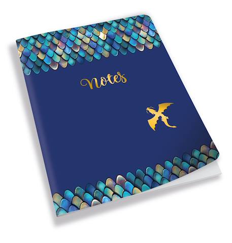 Fille-Accessoires-Fourniture scolaire-Carnet de note dragon a5