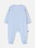 Pyjama bébé molleton broderie hiboux Gris 2 - vertbaudet enfant 
